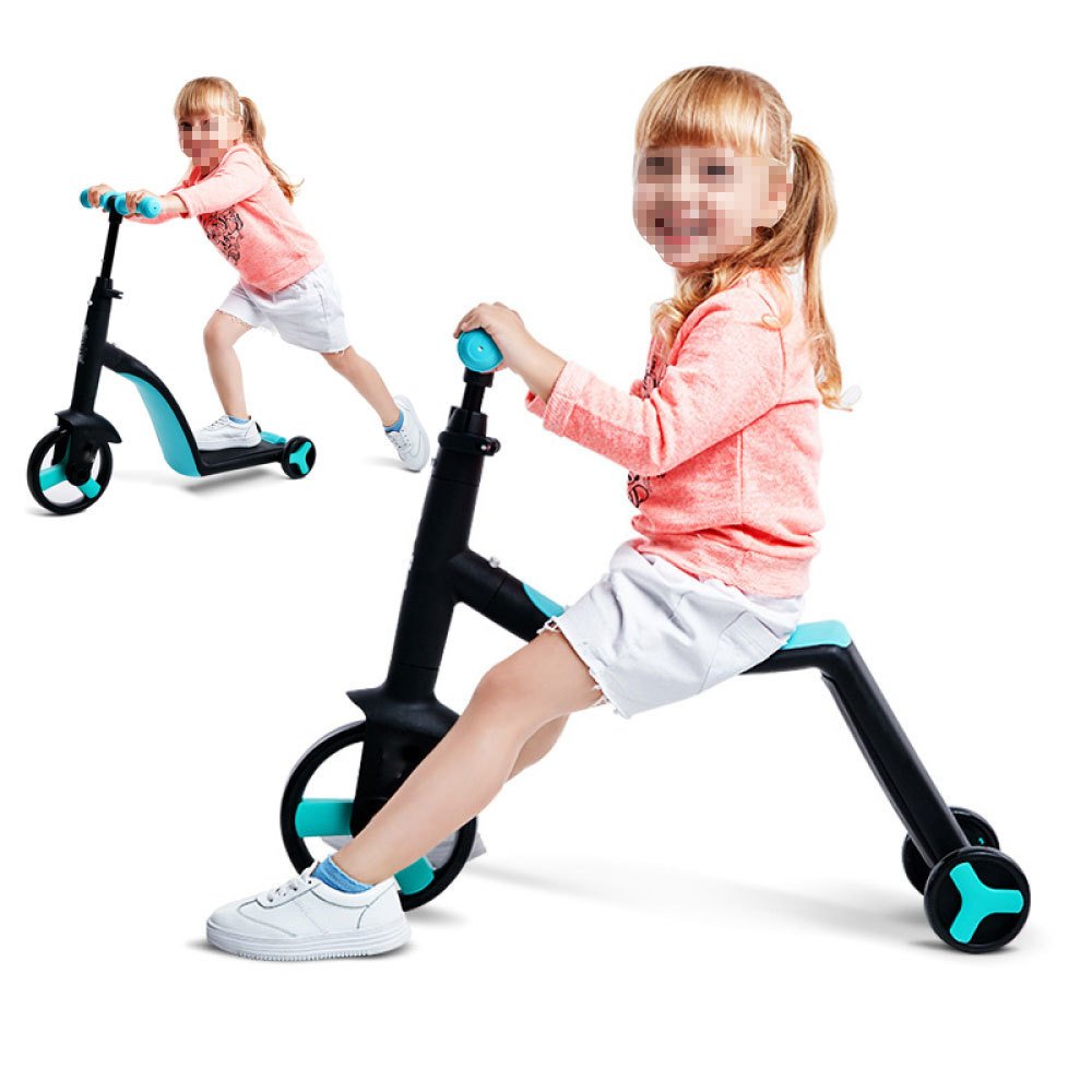 Kids Three-in-one Trike Scooter Balance Bike for Age 1-6 Years-Electric Scooters London
