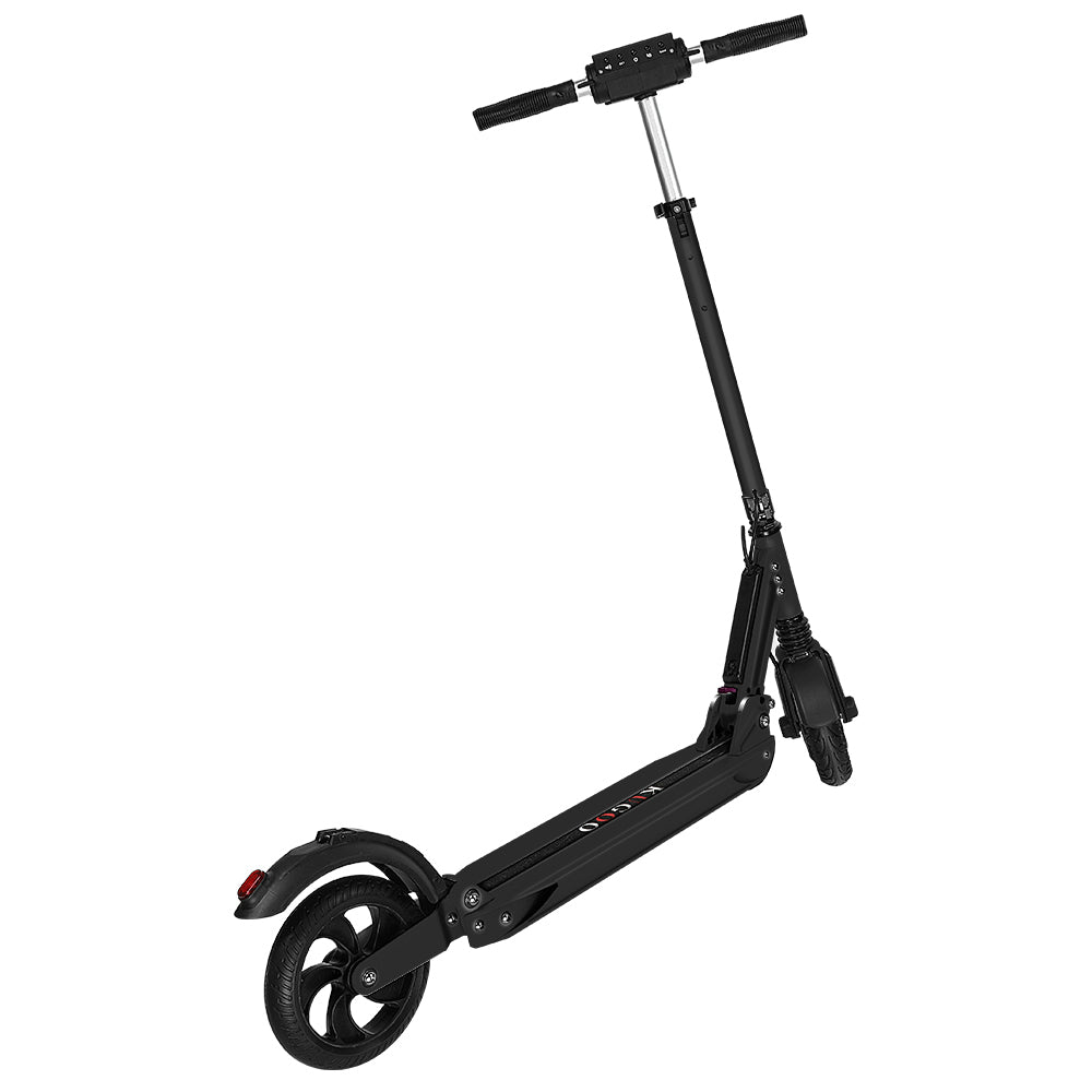 KUGOO S1 Folding Electric Scooter 350W Motor LCD Display - Black-Electric Scooters London