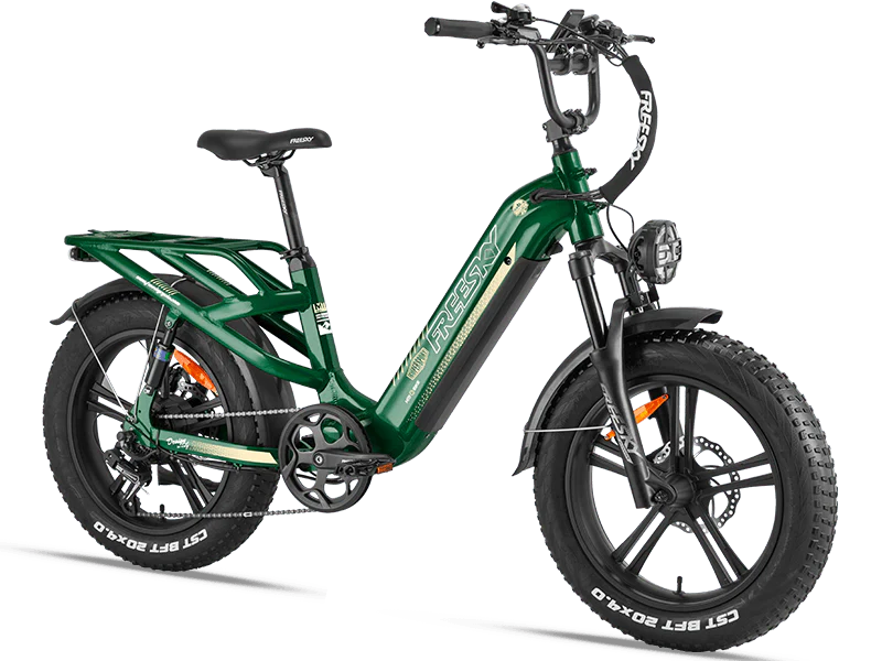 FREESKY Rocky Pro A-320 Step-Through Electric Bike – 2500W Peak Fat Tyre