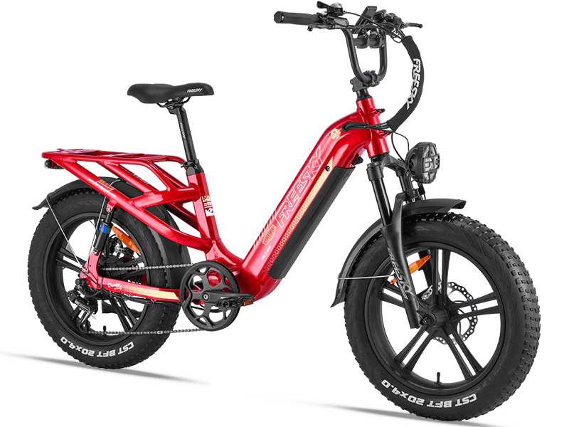 FREESKY Rocky Pro A-320 Step-Through Electric Bike – 2500W Peak Fat Tyre