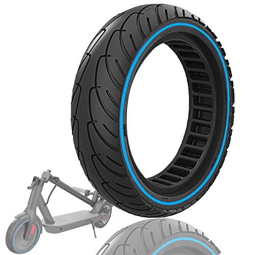 Blue 8.5 x 2.0 honeycomb solid tyre for Xiaomi M365
