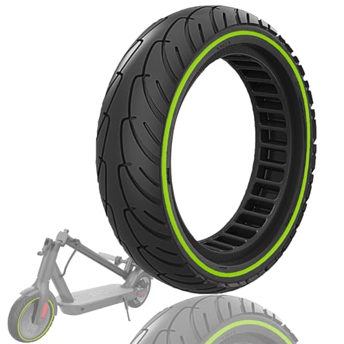 Green 8.5 x 2.0 honeycomb solid tyre for Xiaomi M365