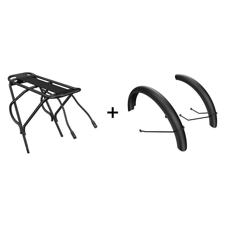 ADO AIR 20S Rear Rack + Iron Mudguard Set – Custom Fit for AIR 20S Model-Electric Scooters London