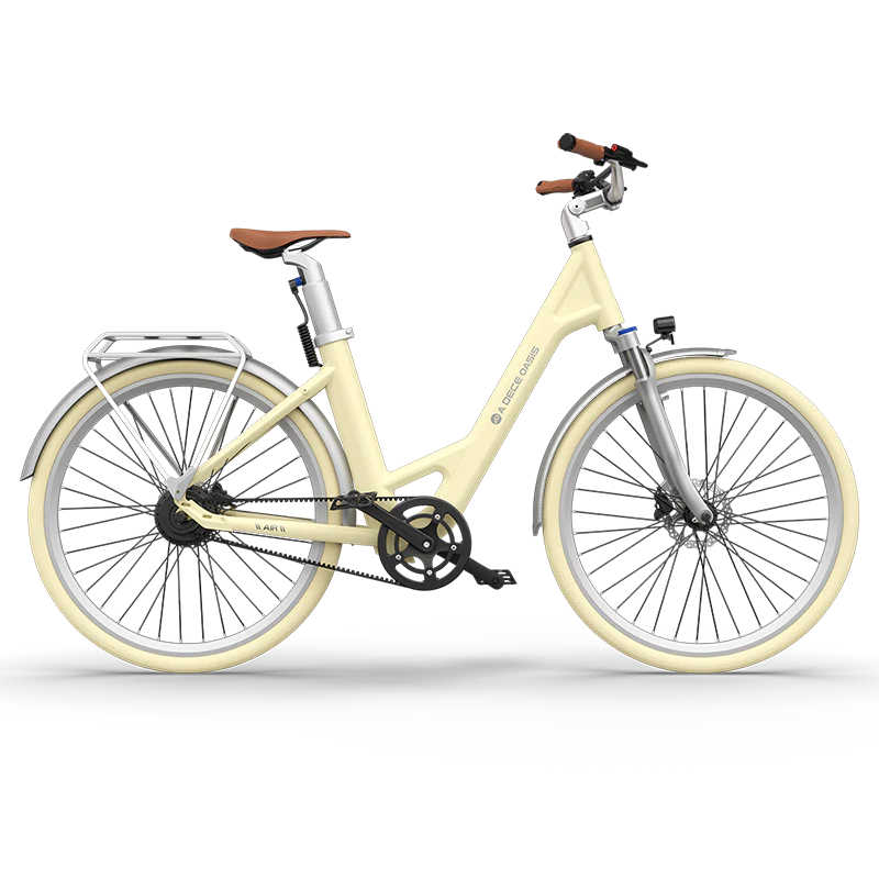 e bike damen beige ADO Air 28 Electric Bike | 700C Belt Drive