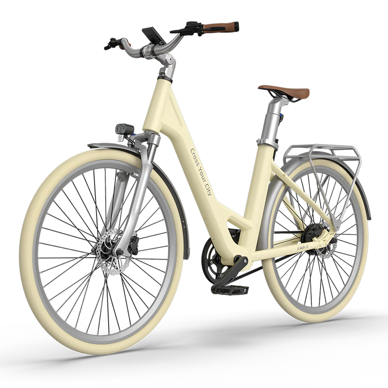 ADO Air 28 Step-Through Electric Bike – Carbon Belt Drive-Electric Scooters London