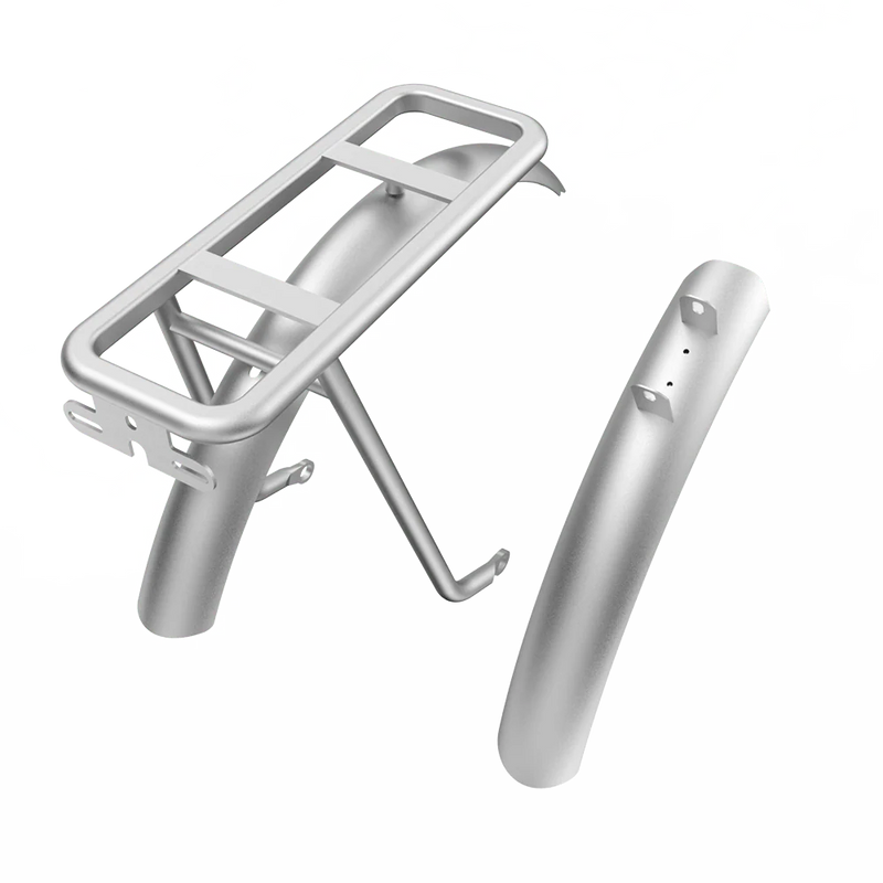 ADO Air Carbon Aluminium Fender & Rear Rack – Lightweight Protection & Cargo Upgrade