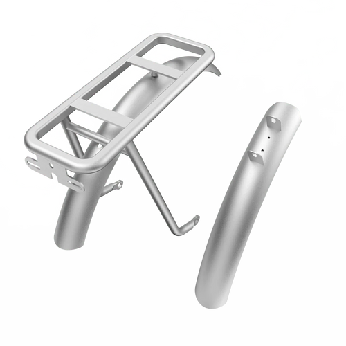 ADO Air Carbon Aluminium Fender & Rear Rack – Lightweight Protection & Cargo Upgrade-Electric Scooters London