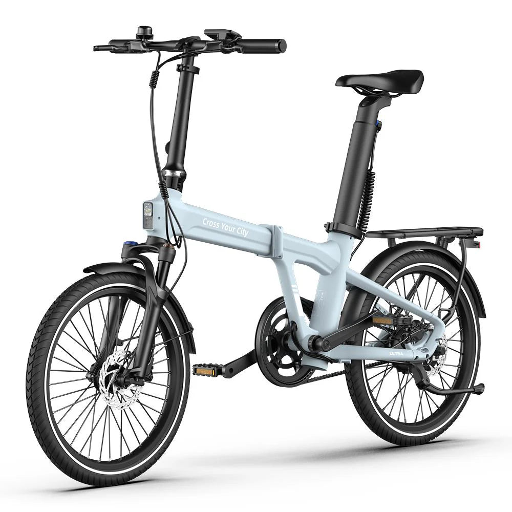 ADO Air 20 Ultra 2026 Folding Electric Bike – BAFANG Auto Gear, Belt Drive, Torque Sensor-Electric Scooters London