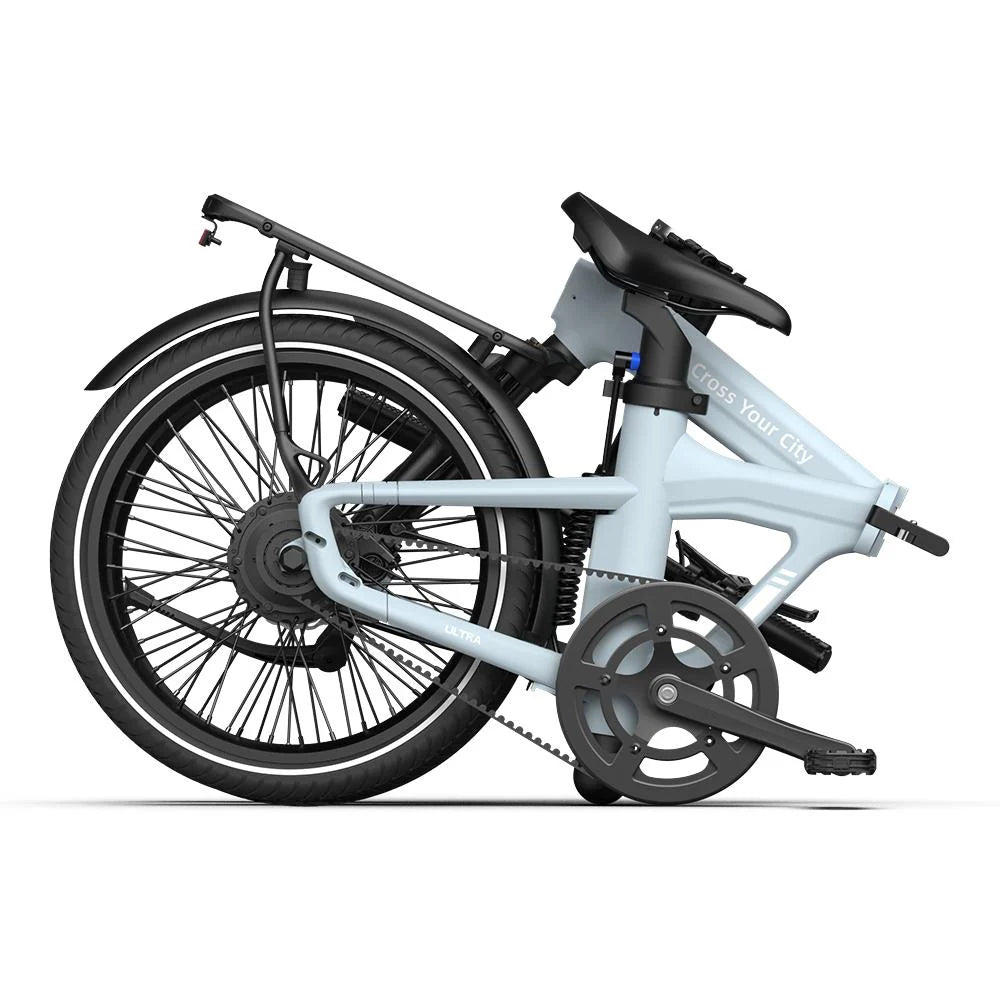 ADO Air 20 Ultra 2026 Folding Electric Bike – BAFANG Auto Gear, Belt Drive, Torque Sensor-Electric Scooters London