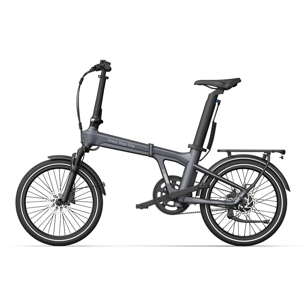 ADO Air 20 Ultra 2026 Folding Electric Bike – BAFANG Auto Gear, Belt Drive, Torque Sensor-Electric Scooters London