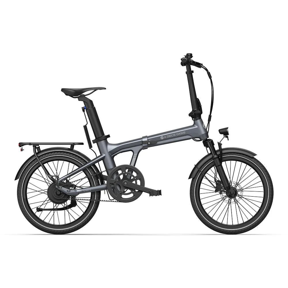 ADO Air 20S Folding Electric Bike – 50Nm Belt Drive with Front Suspension-Electric Scooters London