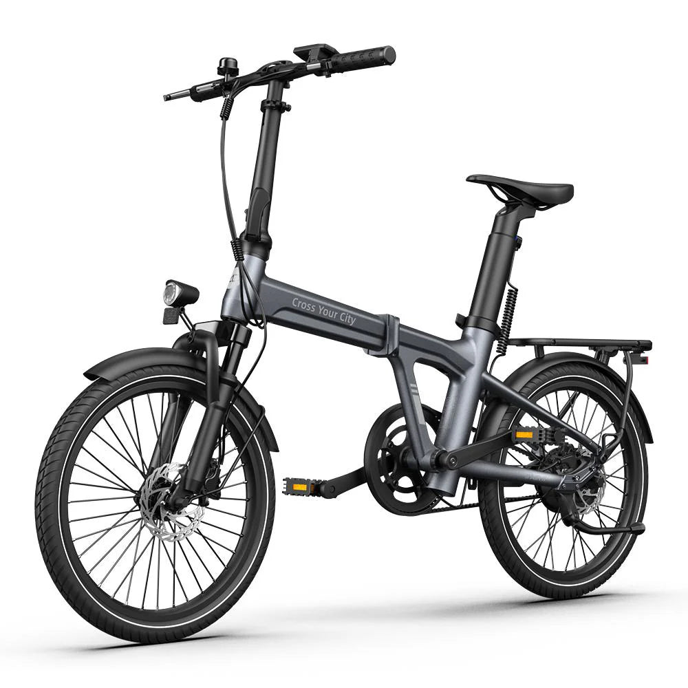 ADO Air 20S Folding Electric Bike – 50Nm Belt Drive with Front Suspension-Electric Scooters London
