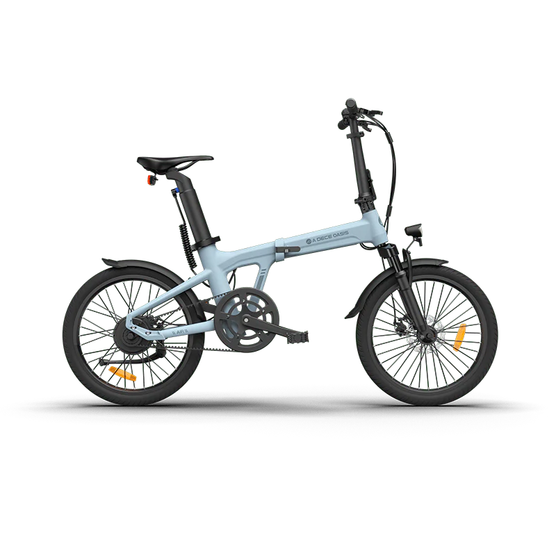 ADO Air 20S Folding Electric Bike – 50Nm Belt Drive with Front Suspension-Electric Scooters London