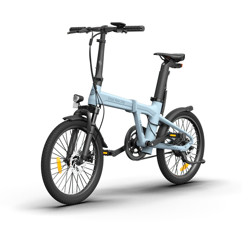ADO Air 20S Folding Electric Bike – 50Nm Belt Drive with Front Suspension-Electric Scooters London