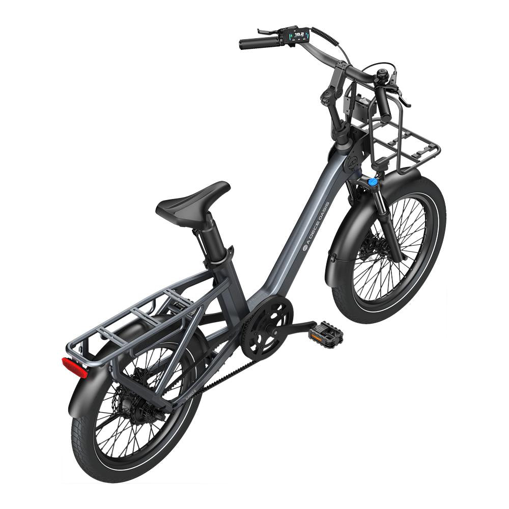 ADO Air One Pro – Family Folding E-Bike with 2-Speed Auto, Belt Drive, Hydraulic Brakes