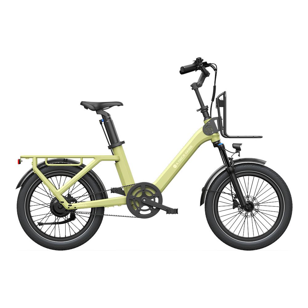 ADO Air One Pro – Family Folding E-Bike with 2-Speed Auto, Belt Drive, Hydraulic Brakes