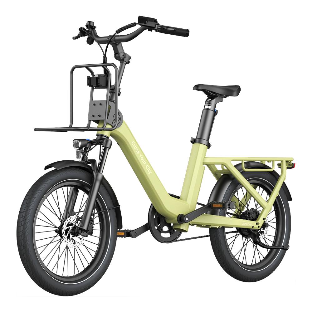 ADO Air One Pro – Family Folding E-Bike with 2-Speed Auto, Belt Drive, Hydraulic Brakes