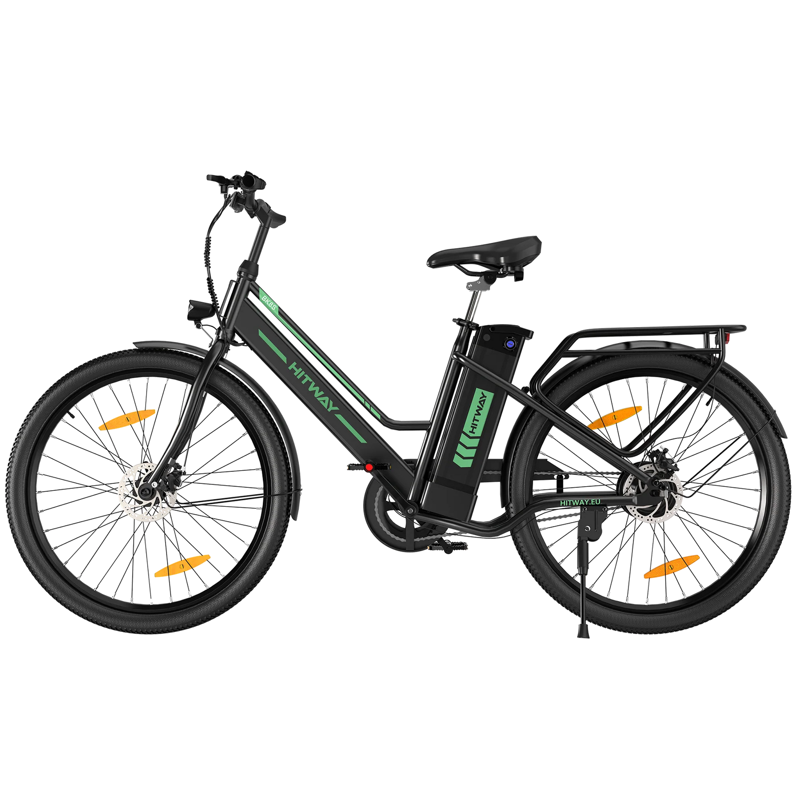 HITWAY BK8SP Electric Bike – 250W, 36V 10.4Ah, 26″ City E-Bike-Electric Scooters London