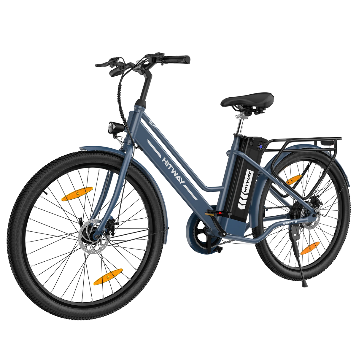 HITWAY BK8SP Electric Bike – 250W, 36V 10.4Ah, 26″ City E-Bike-Electric Scooters London