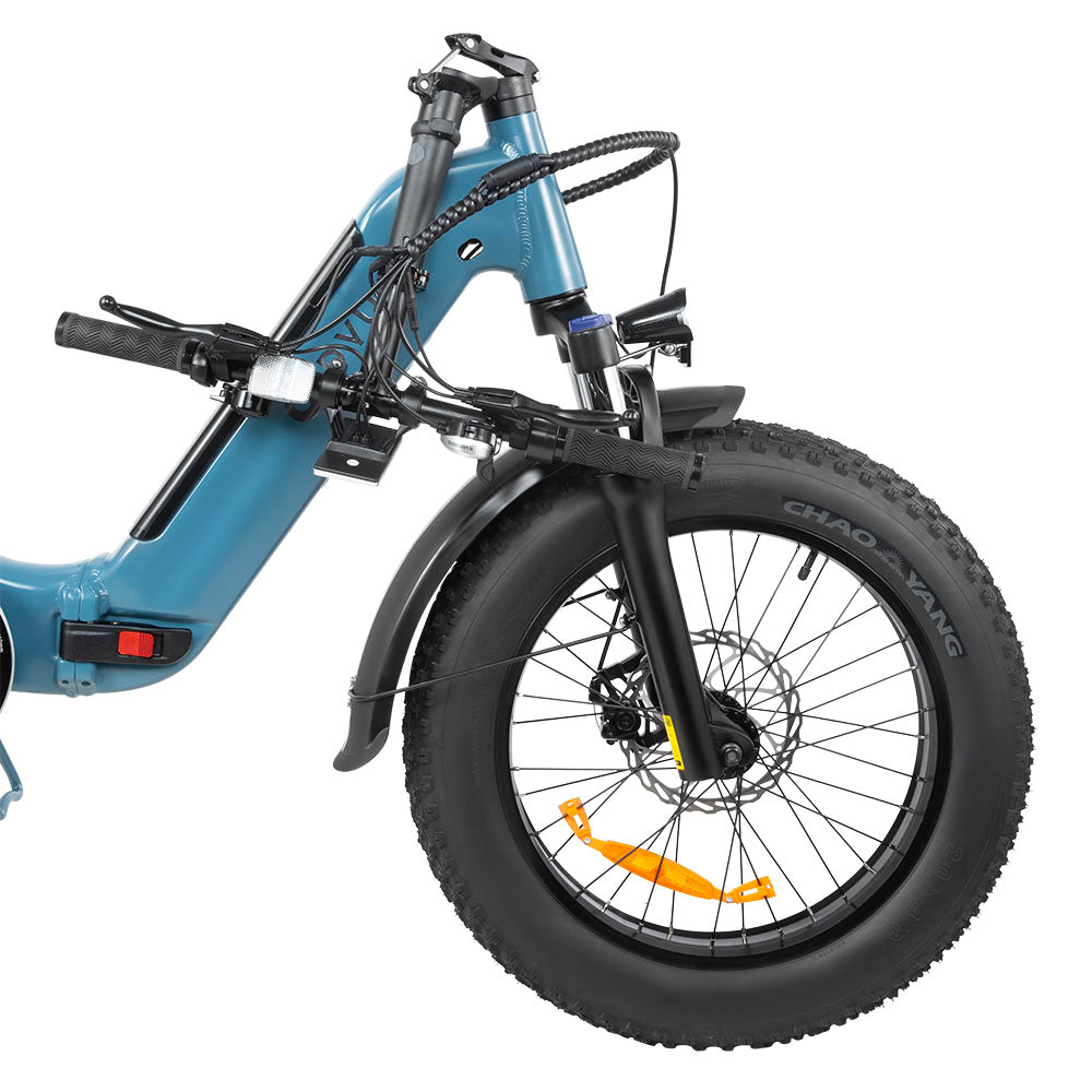 DYU FF500 Foldable Fat Tyre Electric Bike-Electric Scooters London