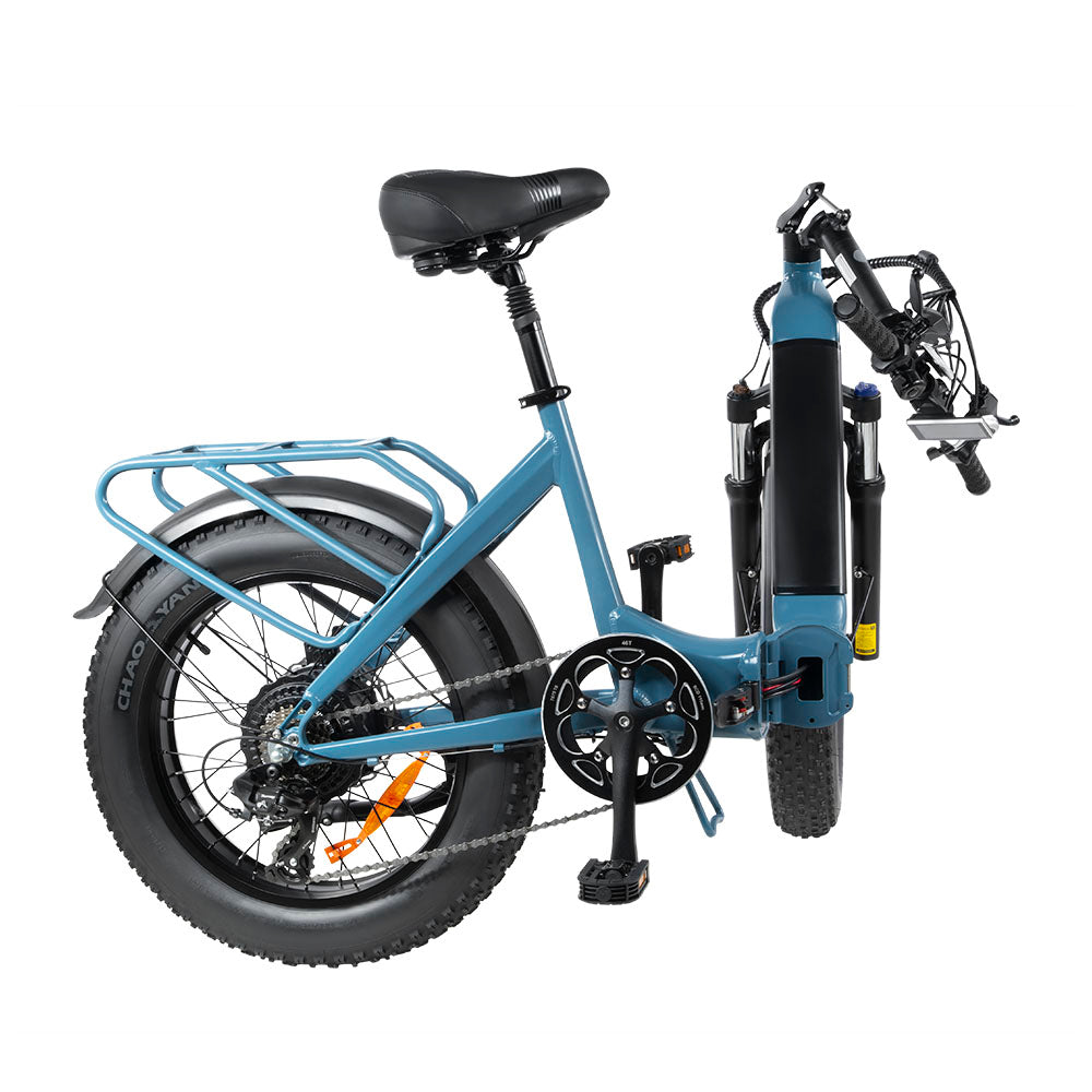 DYU FF500 Foldable Fat Tyre Electric Bike-Electric Scooters London