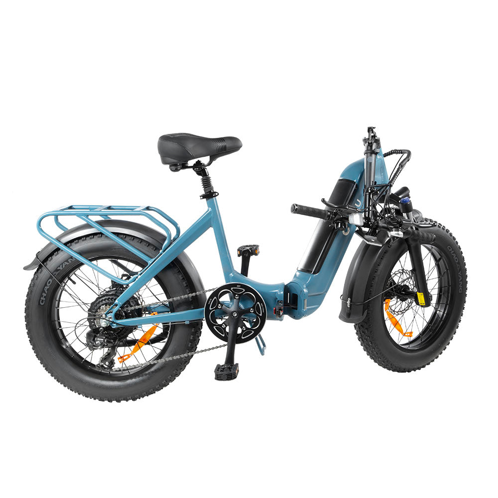 DYU FF500 Foldable Fat Tyre Electric Bike-Electric Scooters London