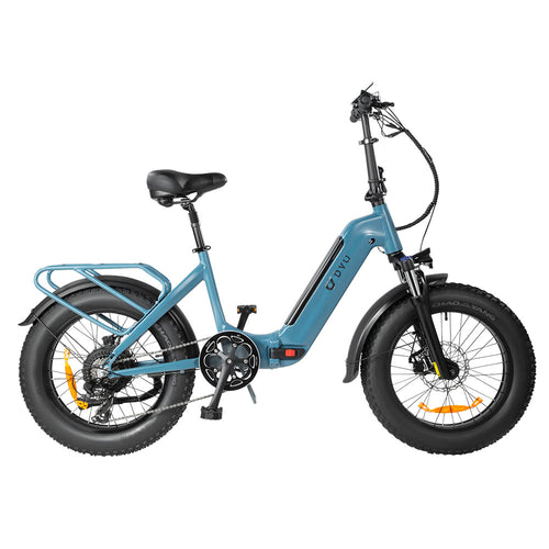 DYU FF500 Foldable Fat Tyre Electric Bike-Electric Scooters London