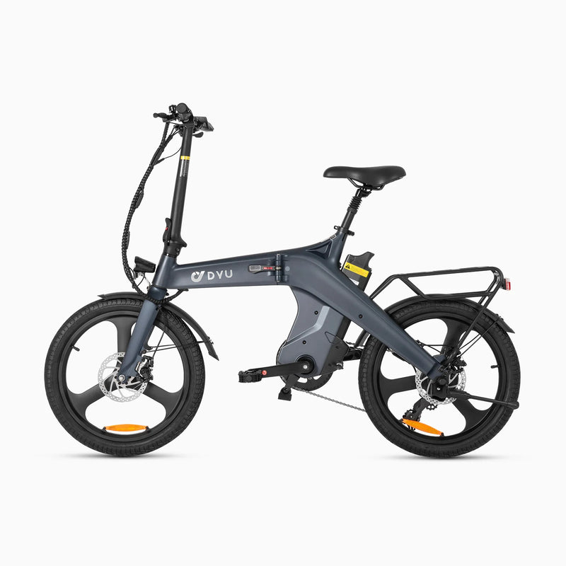 DYU T1 20 Inch Folding Electric Bike – Torque Sensor 250W E-Bike