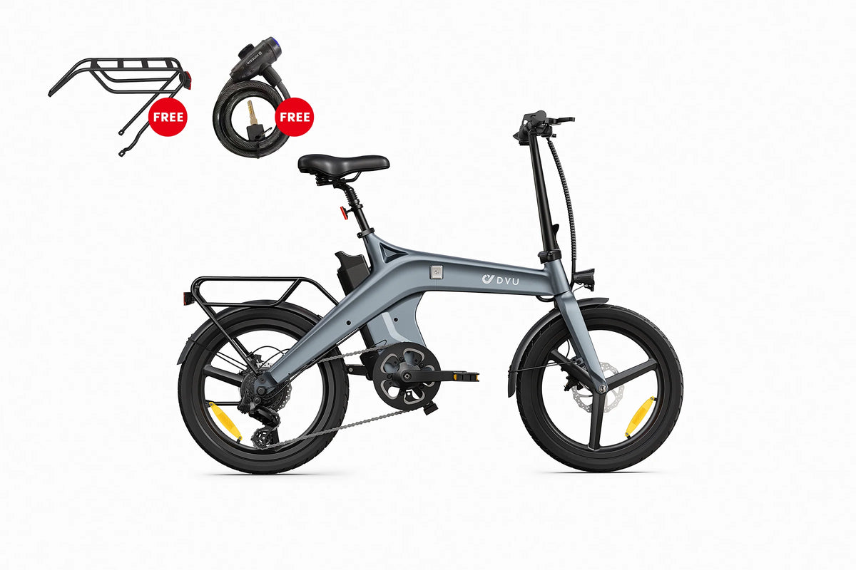 DYU T1 Foldable Electric Bike 20 Inch Electric Scooters London