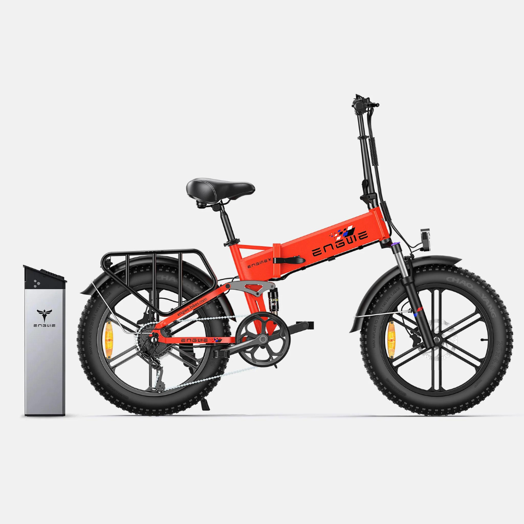 Fat tyre folding deals bike