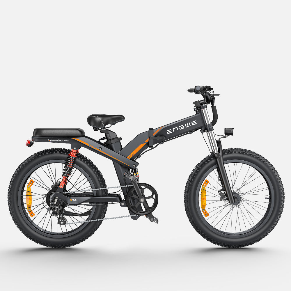 ENGWE X24 Foldable Electric Mountain Bike-Electric Scooters London