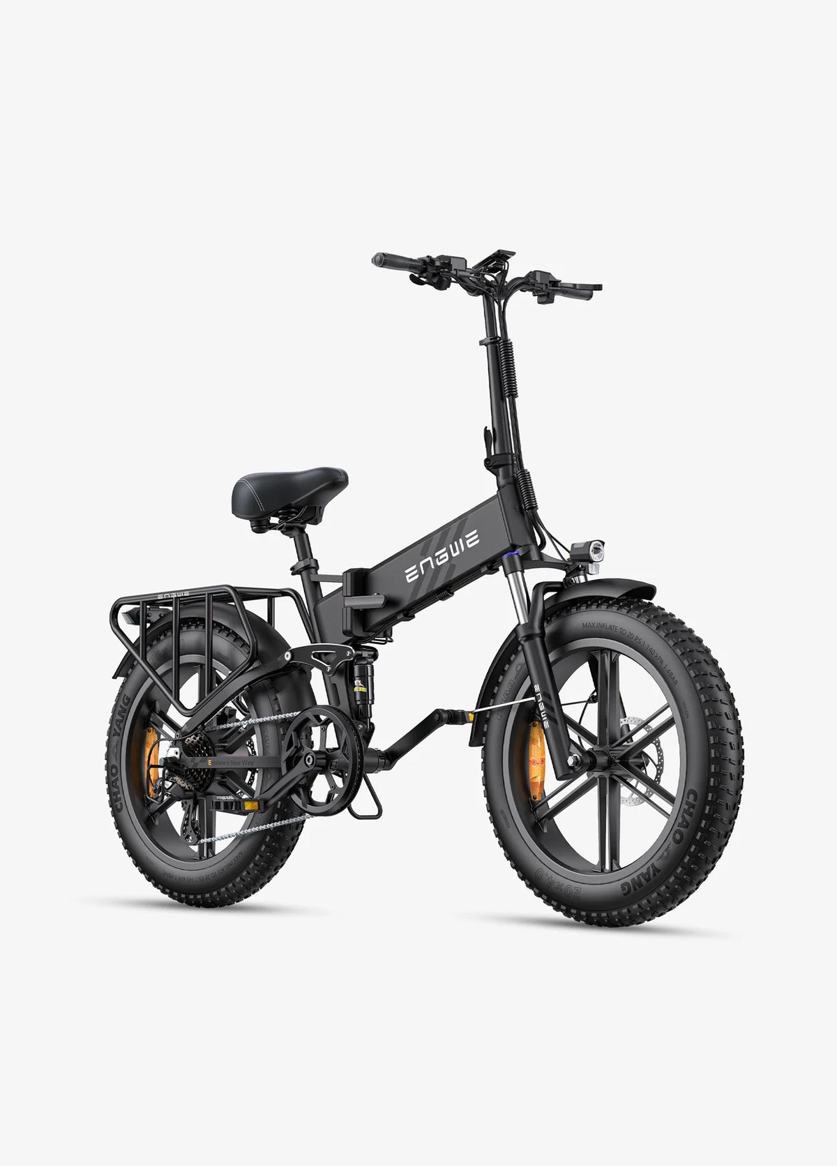ENGWE Engine Pro 3.0 Boost Folding Fat Tyre Electric Bike l – 250W, 48V 15Ah-Electric Scooters London