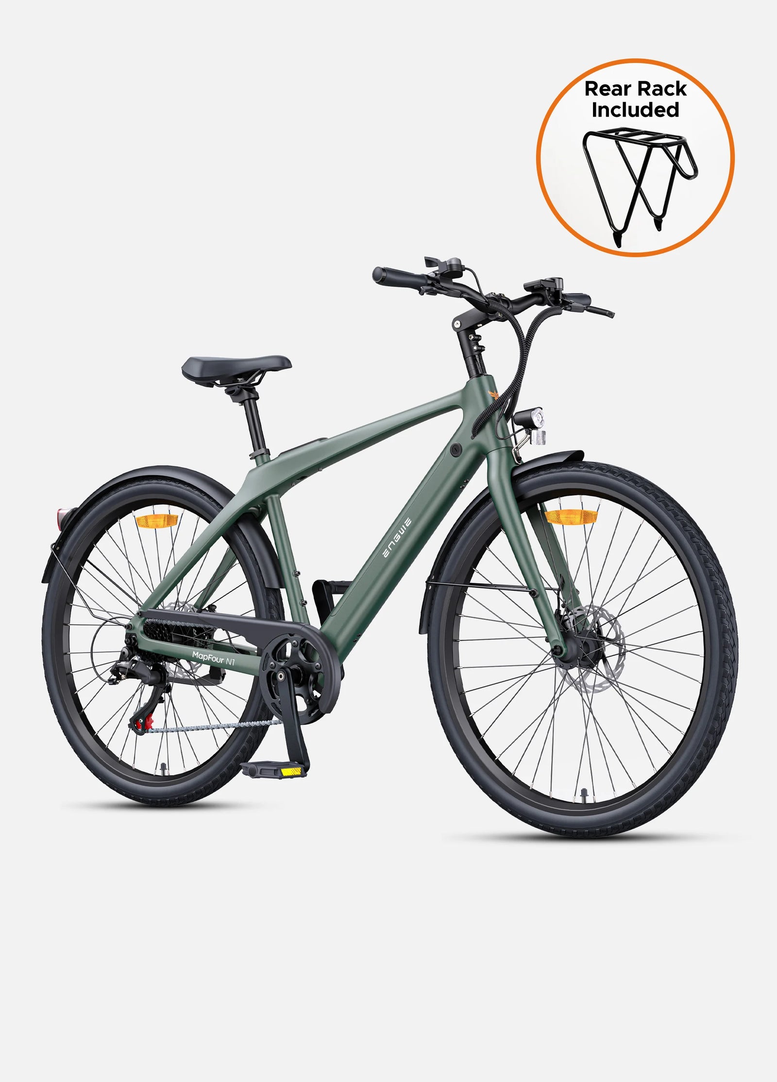 ENGWE MAPFOUR N1 AIR Ultra-Lightweight Carbon Fibre City E-Bike-Electric Scooters London