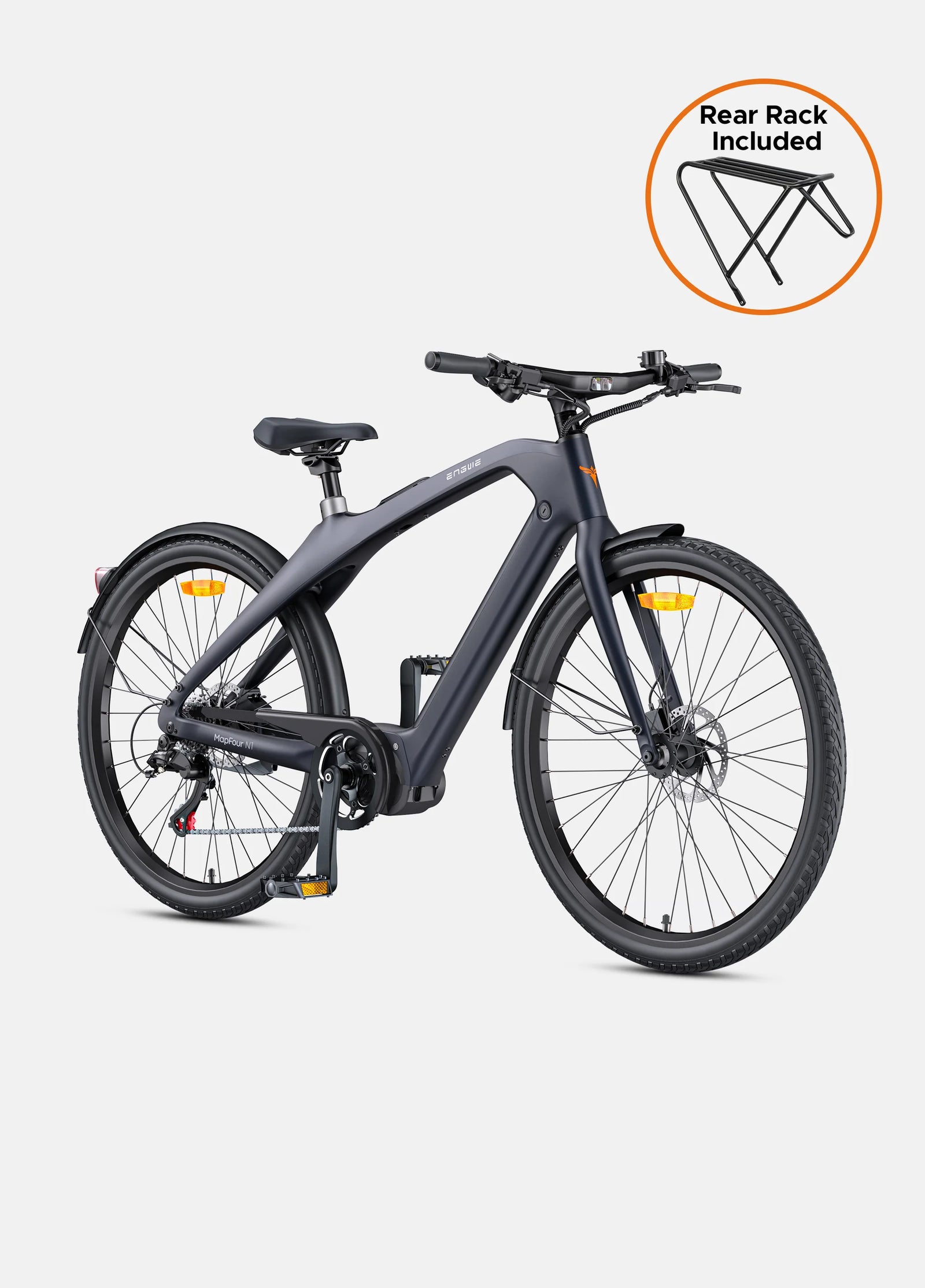 ENGWE MAPFOUR N1 PRO Ultra-Lightweight Carbon Fibre City E-Bike-Electric Scooters London