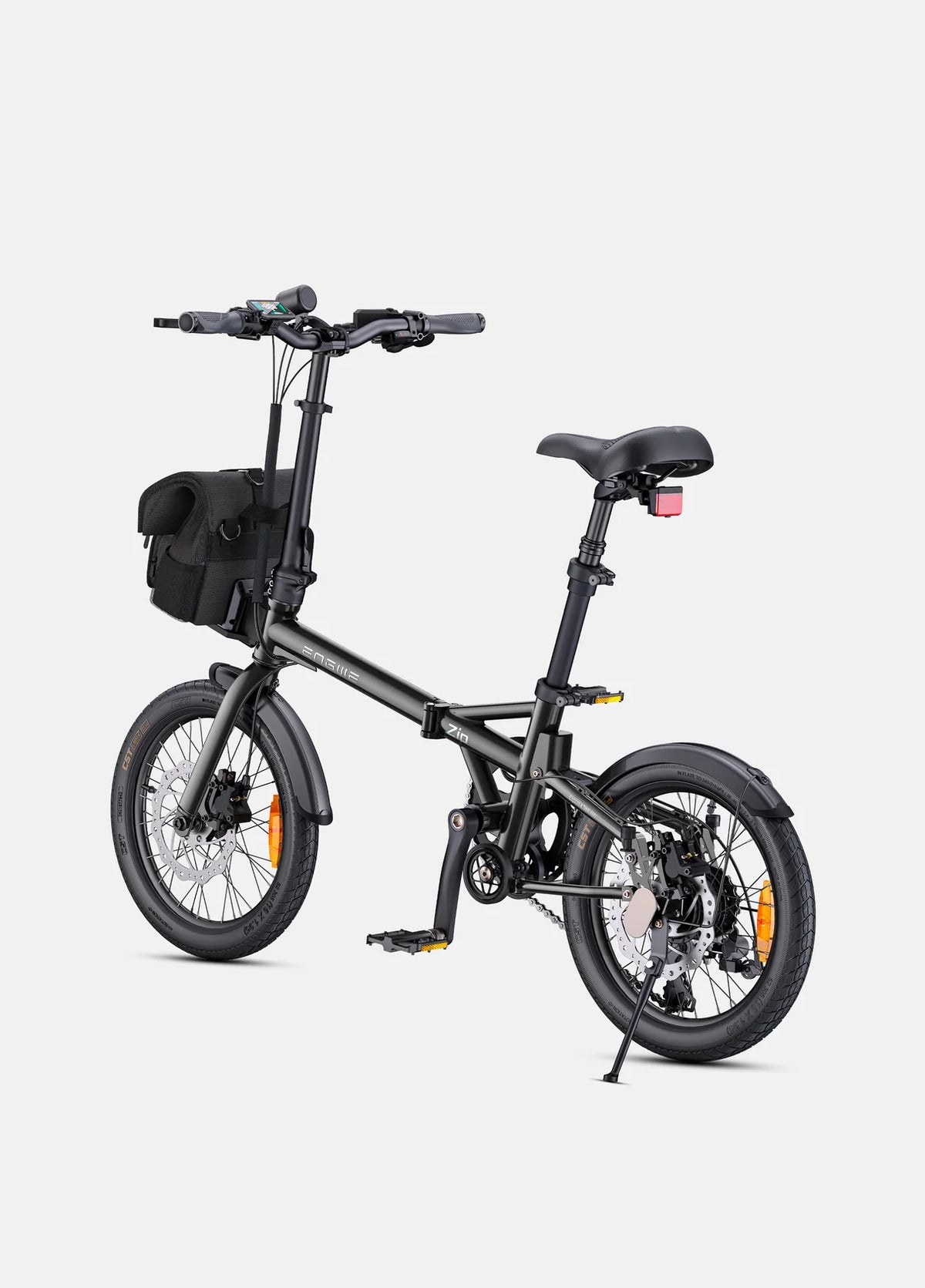 ENGWE Zip Lightweight Folding Electric Bike – 250W Motor, 360Wh LG-Cell Battery