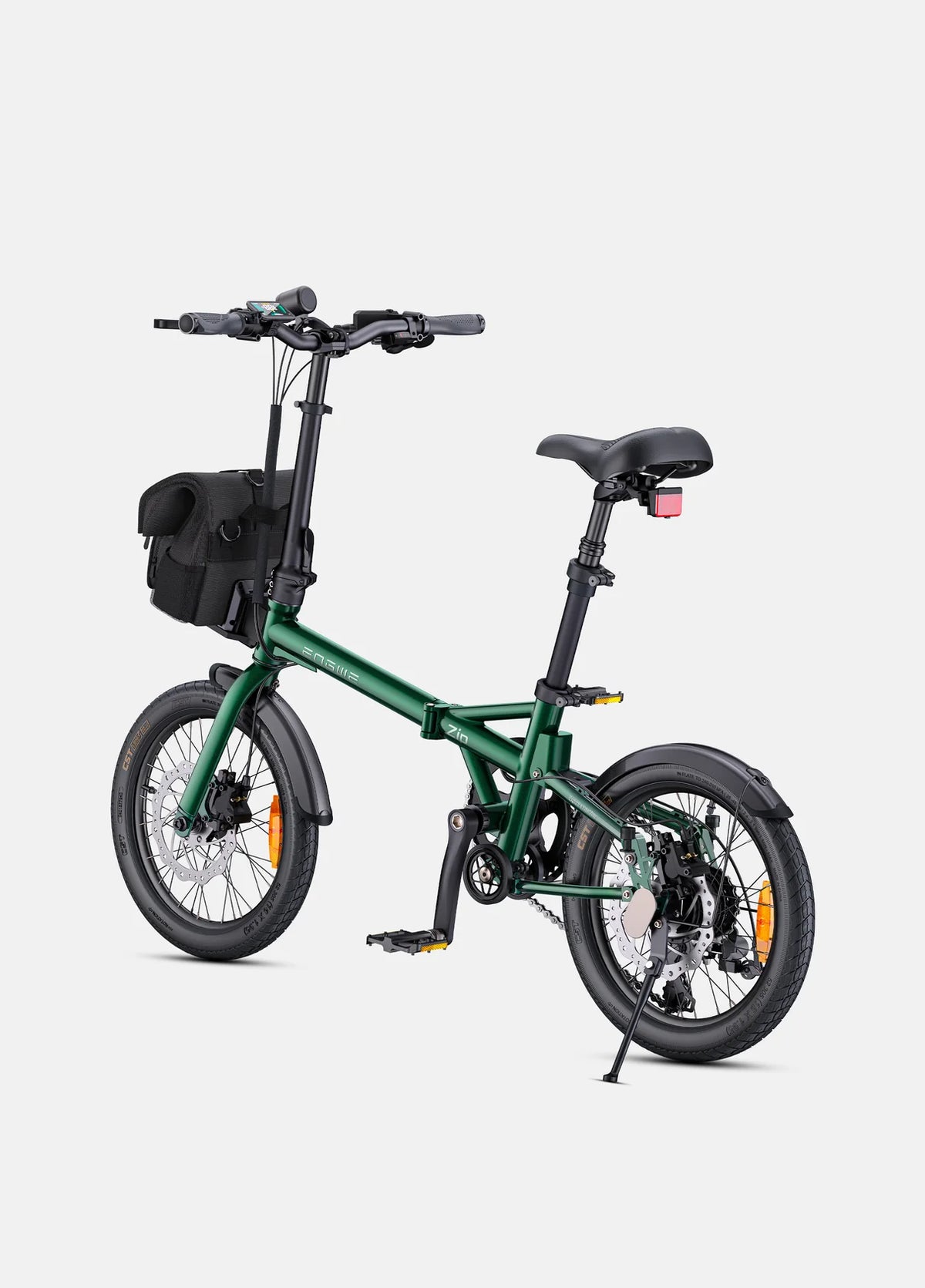 ENGWE Zip Lightweight Folding Electric Bike – 250W Motor, 360Wh LG-Cell Battery