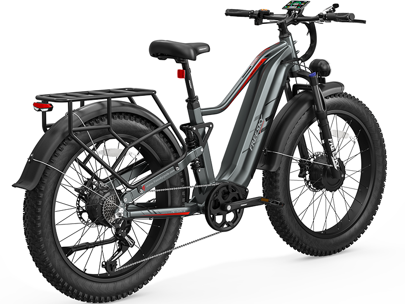 Grey FREESKY Eurostar Turbo M-410 electric bike, product view 3