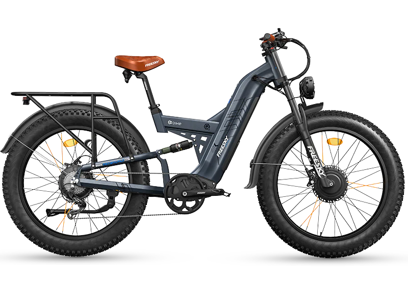 FREESKY Warrior Pro M-530 Electric Bike – 4000W Peak Dual Motor Fat Tyre-Electric Scooters London