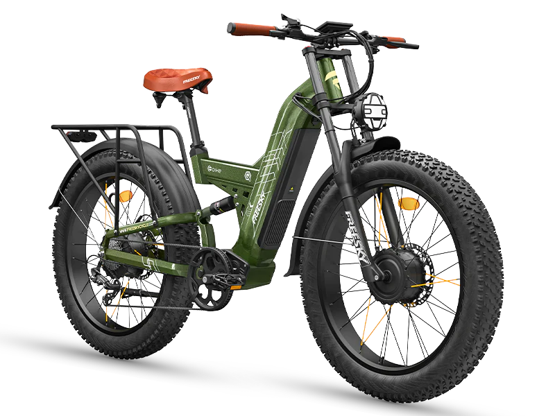 FREESKY Warrior Pro M-530 Electric Bike – 4000W Peak Dual Motor Fat Tyre-Electric Scooters London