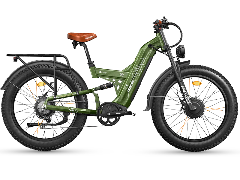 FREESKY Warrior Pro M-530 Electric Bike – 4000W Peak Dual Motor Fat Tyre-Electric Scooters London
