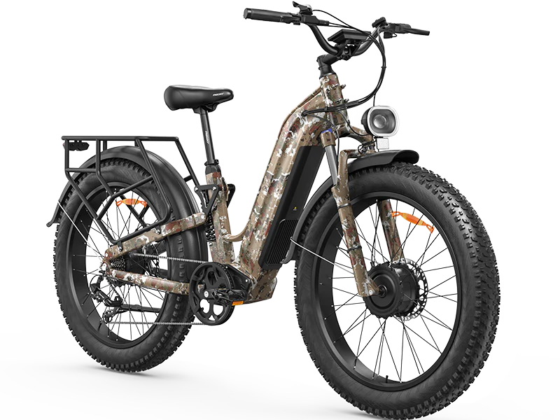 FREESKY Ranger Air M-540 Step-Through Electric Bike – 3500W Peak Dual Motor-Electric Scooters London
