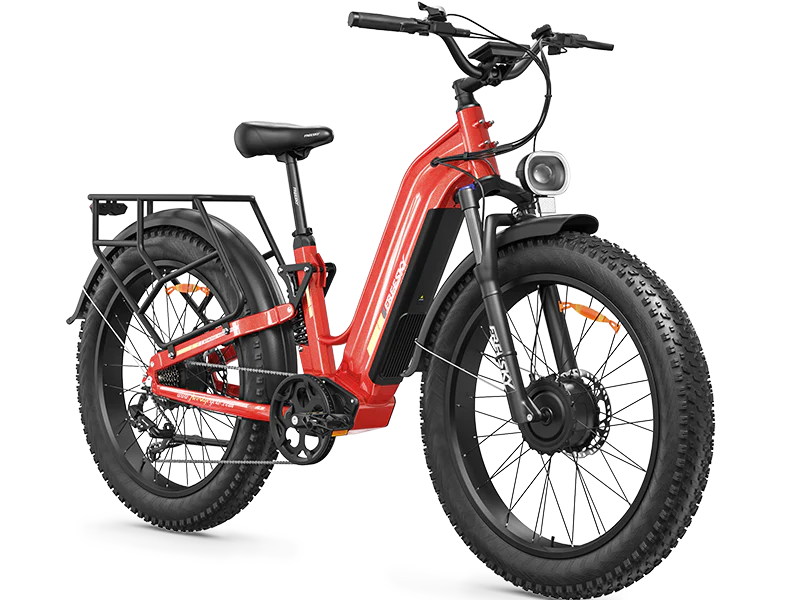 FREESKY Ranger Air M-540 Step-Through Electric Bike – 3500W Peak Dual Motor-Electric Scooters London