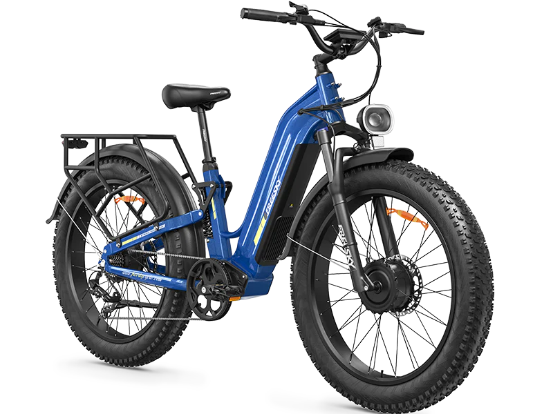 FREESKY Ranger Air M-540 Step-Through Electric Bike – 3500W Peak Dual Motor-Electric Scooters London