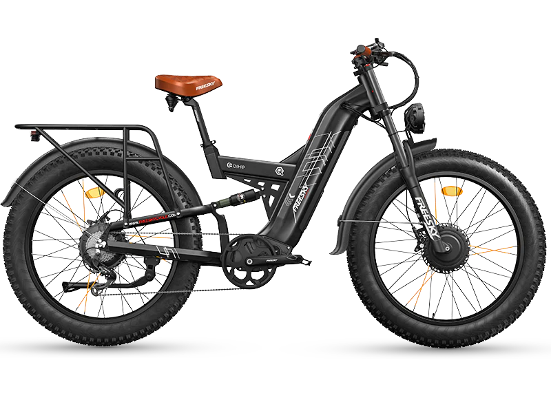 FREESKY Warrior Pro M-530 Electric Bike – 4000W Peak Dual Motor Fat Tyre-Electric Scooters London