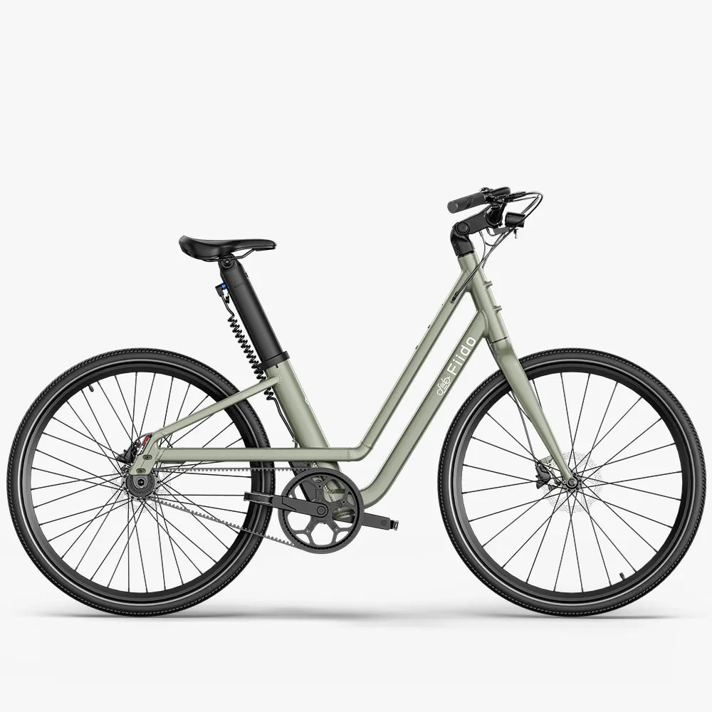 Fiido C700 City Electric Bike – 250W Belt Drive Step-Through E-Bike-Electric Scooters London
