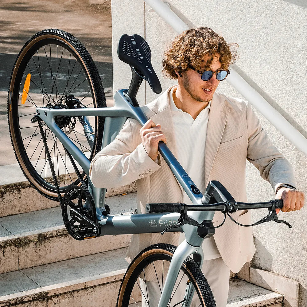 Fiido Air Carbon Fibre Electric Bike – Ultra-Light Design-Electric Scooters London
