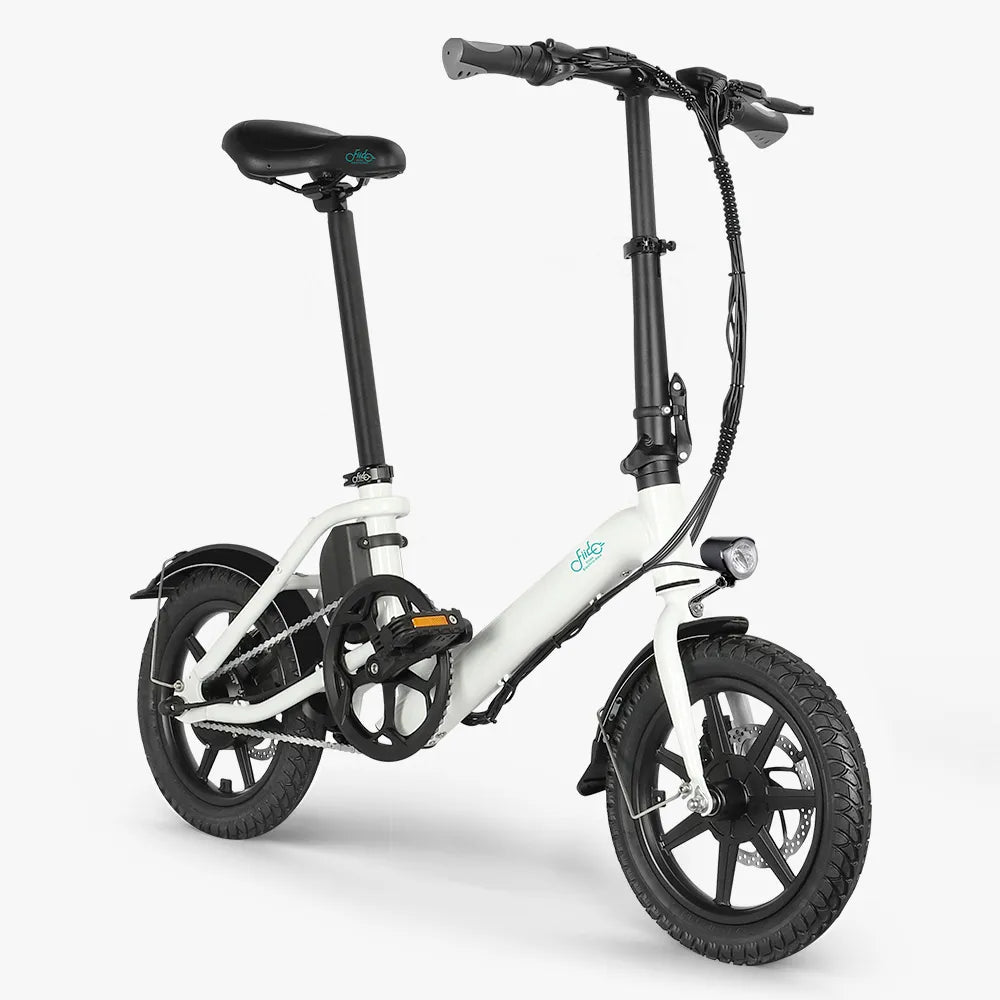 Fiido D3 Pro Mini Electric Bike - Compact Folding E-Bike-Electric Scooters London