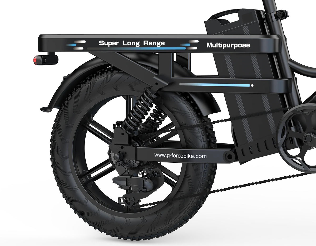 G-FORCE DE-S Fat Tyre Long Range Electric Cargo Bike-Electric Scooters London