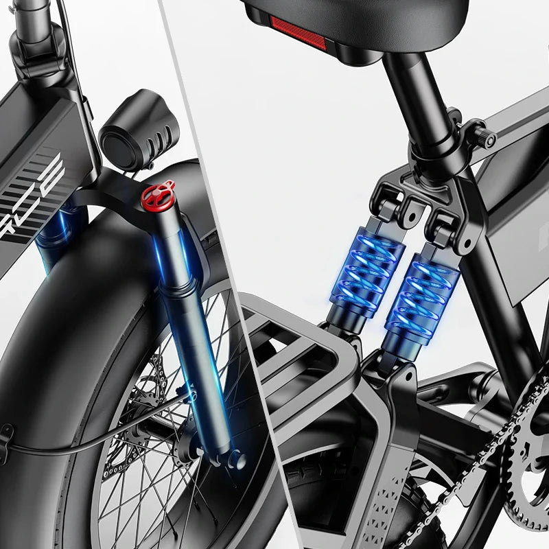 G-FORCE RE Foldable Electric Bike-Electric Scooters London