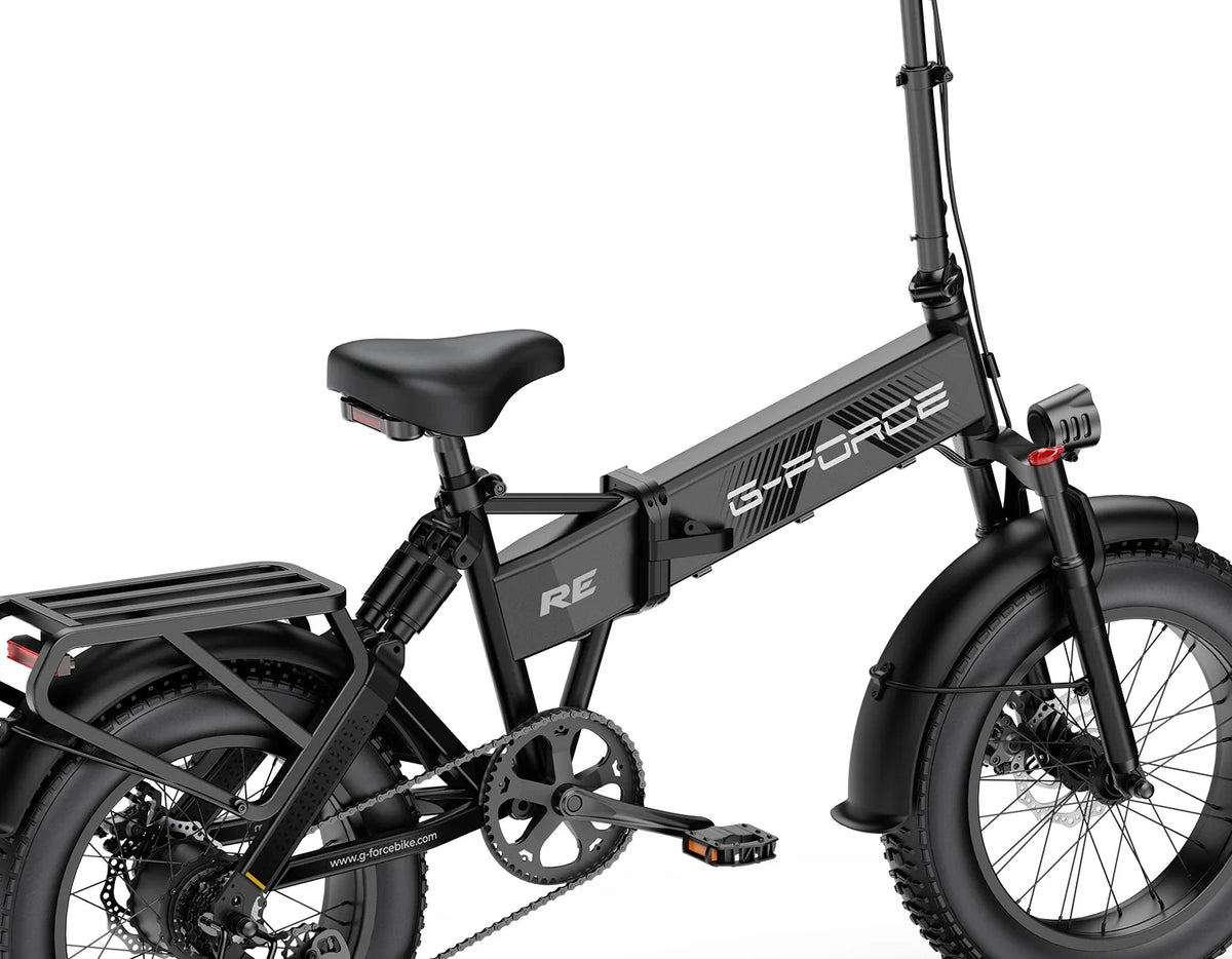 g-force folding electric bicycle G-FORCE RE Foldable E-Bike – 48V 20Ah, Dual Suspension